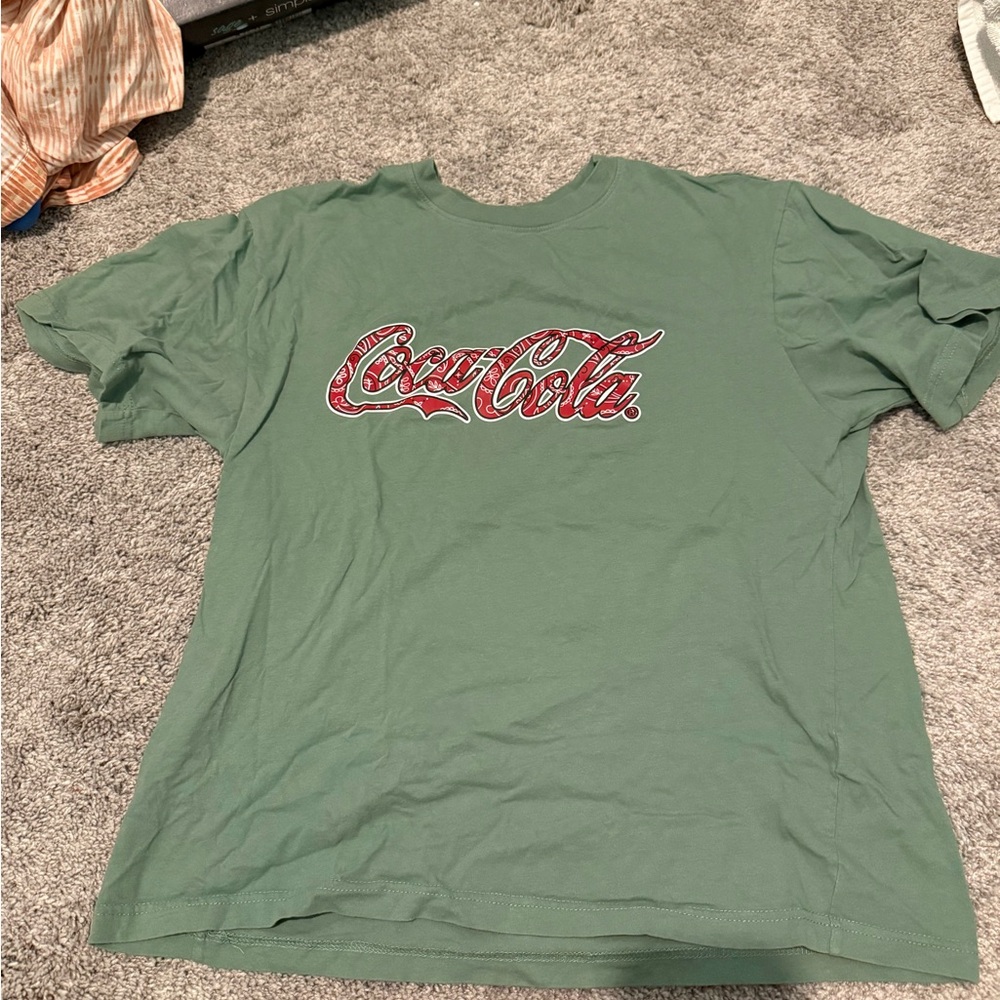 Coca Cola Green T-Shirt Pacsun